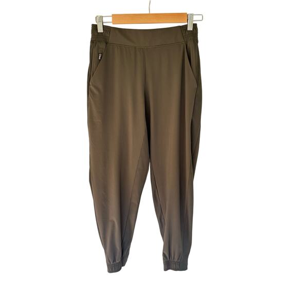 Athleta Pants - Athleta Womens Size 2P Brooklyn Jogger Pull on Pants Gray Athletic Athleisure